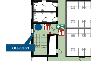 Der Störbalken dient zur schnelleren Orientierung
